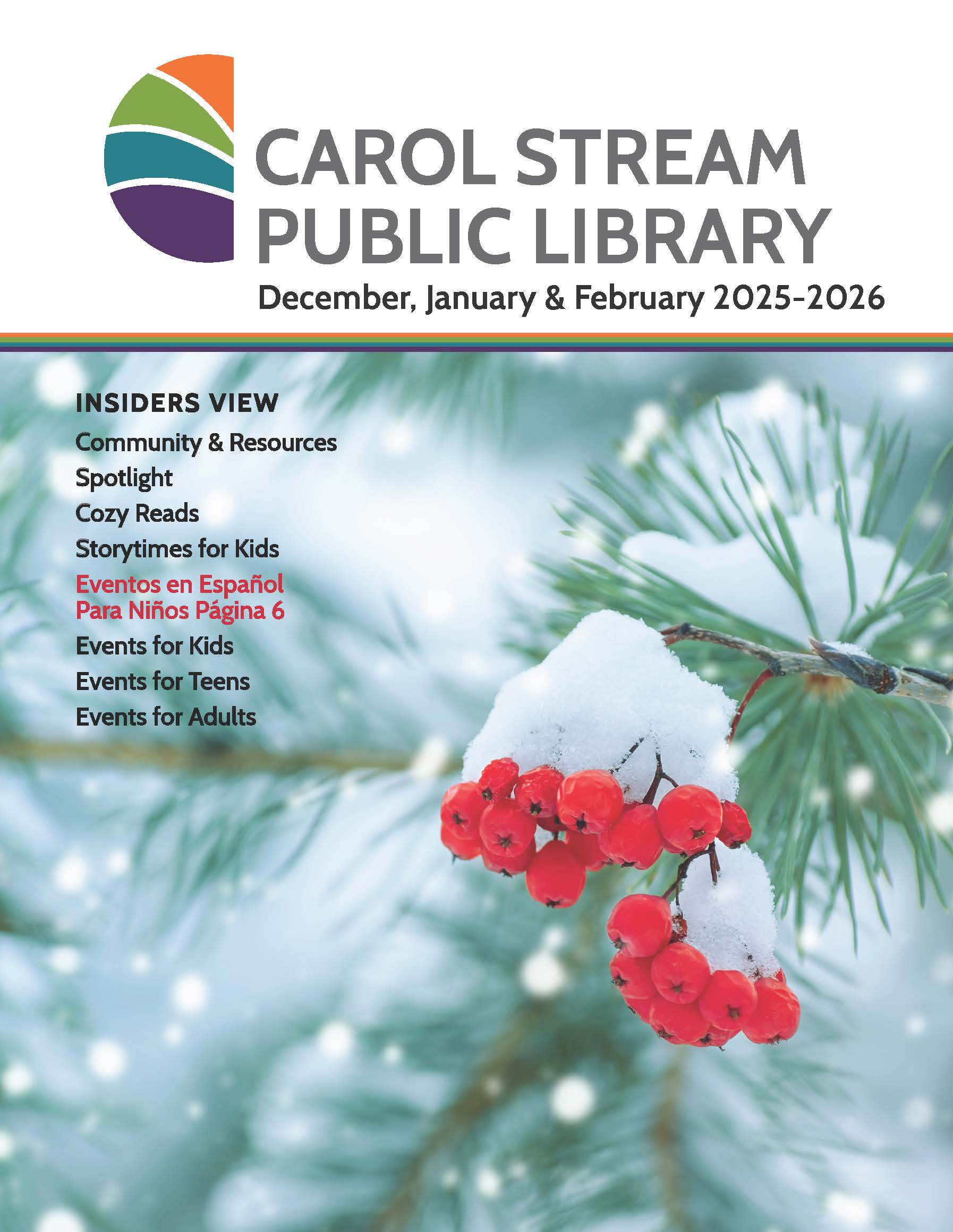 December, January & February 2025-2026 Newsletter