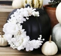 Floral Moon Pumpkin 