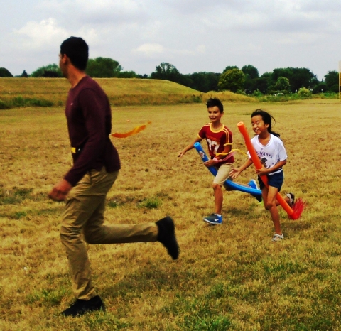 Quidditch Competition at Armstrong Park