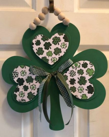 Shamrock Wreath
