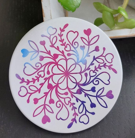 Floral Coaster
