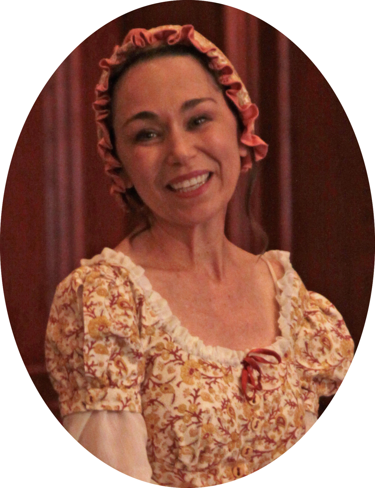 Jane Austen portrayed by Debra Miller