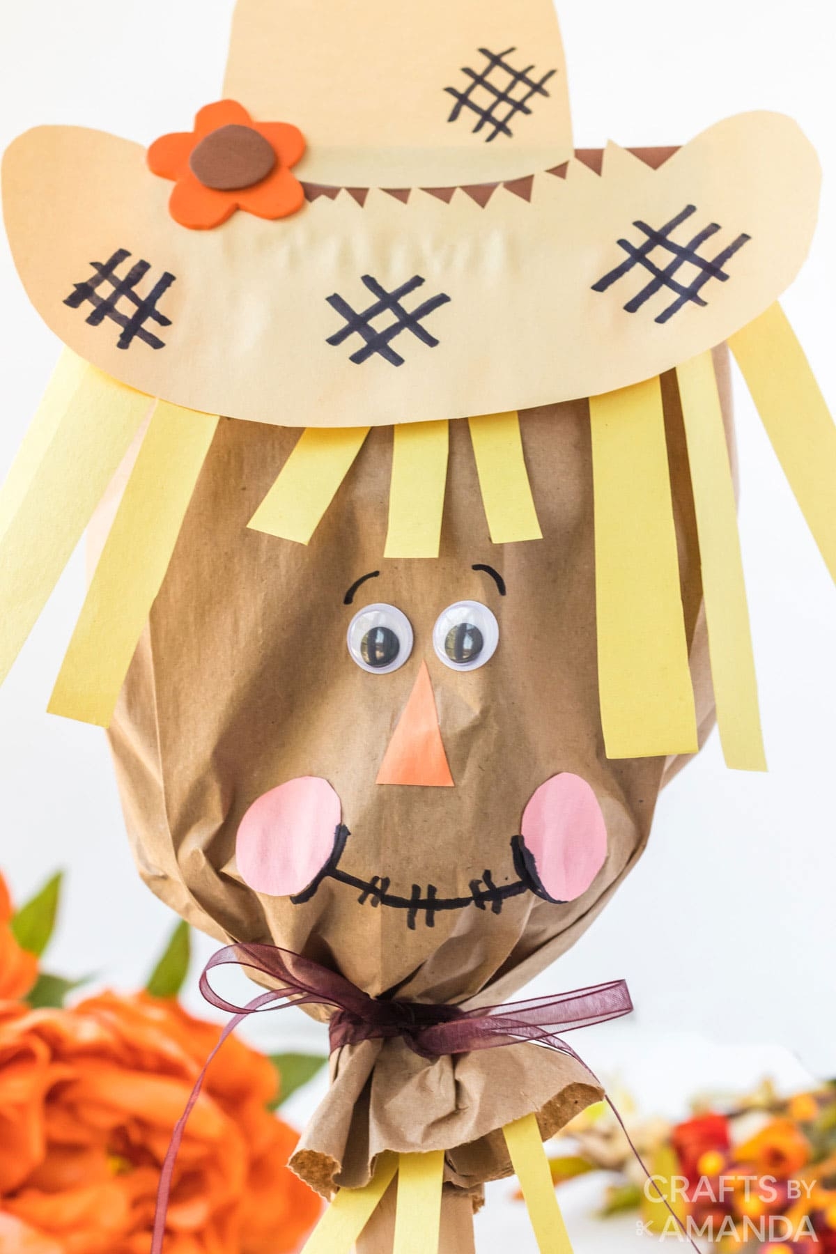 Paper Bag Scarecrow