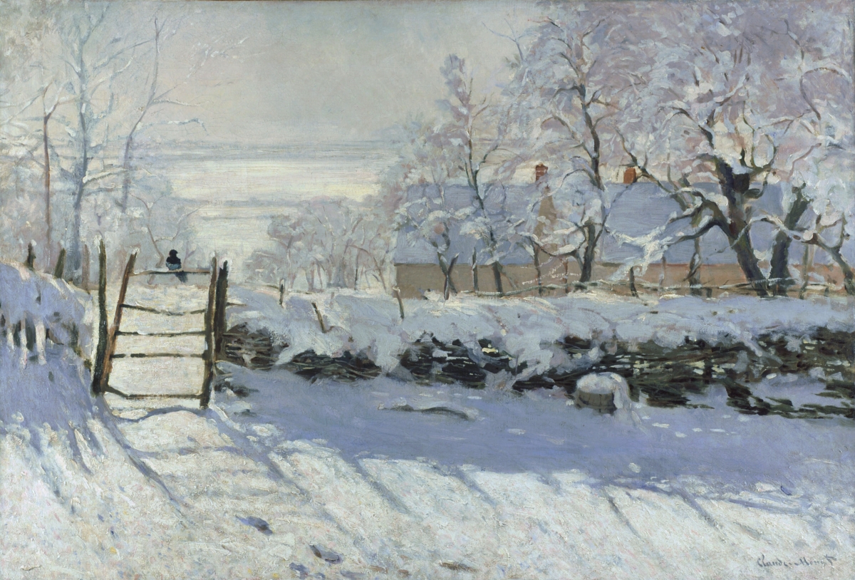 Claude Monet the Magpie