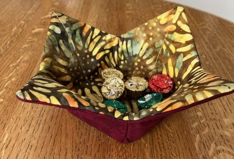 fabric bowl