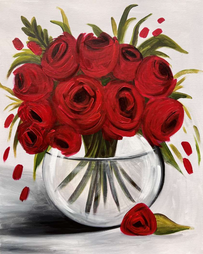 Radiant Red Roses
