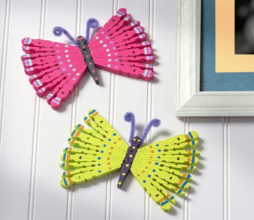 Clothespin Butterfly